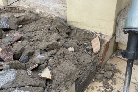 demolition job